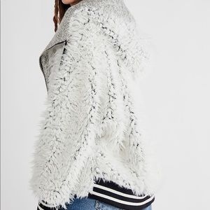 Free People Fluffy Dolman Jacket XS/S